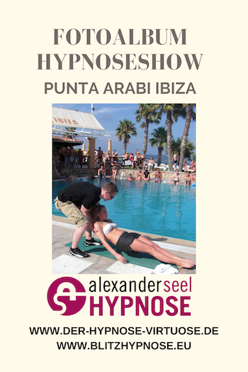 Hypnoseshow Punta Arabi Ibiza, Showhypnose mit Hypnotiseur Alexander Seel