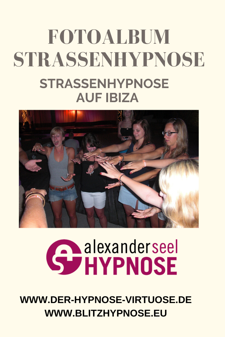 Strassenhypnose mit Alexander Seel auf Ibiza